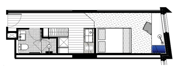 1 Bedroom Studio Premium Image